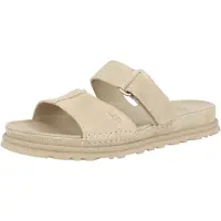Ugg Goldengaze Slide Damen 1178590 Veloursleder Slipper Slide mit verstellbaren Riemen und EVA 38 EU