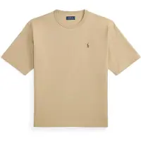 Ralph Lauren für Herren. 710A12979002 Beigefarbenes T-Shirt mit Rundhalsausschnitt in Relaxed Fit (S), Lässig, Baumwolle, Kurzarm