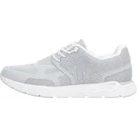 Rieker Slip-On Sneaker SPORT "Preston", Damen, Gr. 41, grau (hellgrau), Nubuklederimitat, Textil, Schuhe Slip-On Sneaker, Freizeitschuh, Halbschuh, Schlupfschuh mit Gummizug