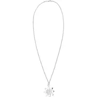 Elli Kette mit Anhänger "Edelweis Tracht Blume 925 Sterling Silber", silber, Halsketten, Damen, 45, ohne Stein, Silber 925 (Sterlingsilber), L: 45, Kette mit Anhänger