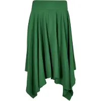 Apricot Stufenrock "Hankyhem Skirt" mit asymmetrischem Saum
