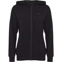 North Bend Sweatjacke "Sweatjacke NBBrenta W", Damen, Gr. 38, schwarz, Obermaterial: 66% Viskose CV. 30% Polyester PES. 4% Elasthan EL., Sweatjacken Sweatjacke