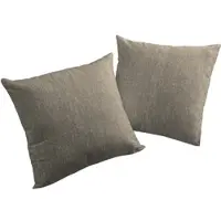 Wirth Dekokissen "Torbole" Gr. 3, braun (dunkelbraun, meliert), B:50cm L:50cm, Obermaterial: 90% Polyester, 10% Baumwolle, Dekokissen_Sitzkissen_Kissenhüllen, Dekokissen