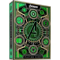Theory11 Avengers - The Infinity Saga Spielkarten Green Version