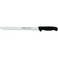Arcos Schinkenmesser 2900 - Prof 293925 in Edelstahl Nitrum und mango ergonomische schwarze Polypropylenklinge und 28 cm Klinge, Schaukasten