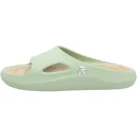 Rieker Damen Colton W3350 Slide, Grün, 36 EU