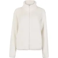 Apricot Cardigan "Fleecejacke", Damen, Gr. L (40), beige (creme), gewebt, Obermaterial: 100% Polyester PES., uni, Strickjacken Cardigan, mit durchgehendem Reißverschluss