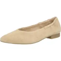 Paul green Damen Ballerinas Beige Rauleder Größe: 38,5