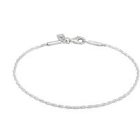 KUZZOI Armkette "Armband Herren Kordelkette 925 Sterling Silber" Gr. 21, silber, Armbänder, Herren, 21, Silber 925 (Sterlingsilber), Armkette