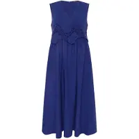 Betty Barclay Midikleid mit V-Ausschnitt in Electric Blue | Gr.: 44