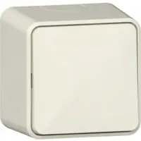 Technische Unie Universeller Wippschalter 10AX 250V Aufputz Weiß - 310612
