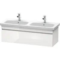 Duravit Waschtischunterbau DURASTYLE 448x1230x398mm weiss hochglanz/weiss matt