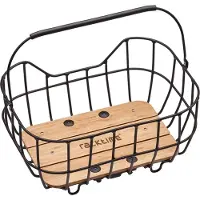 Tubus Baskit Breeze, Fahrradkorb, Metall, Schwarz, 25 l, 474 mm, 350 mm