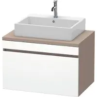 Duravit Waschtischunterschrank DuraStyle 80x54,8cm, we. m/bas ma, f Kons, 1 Ausz.
