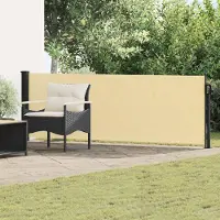 Syfax Ausziehbare Seitenmarkise Rechteckig 100 x 300 cm Polyester