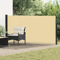 Syfax Ausziehbare Seitenmarkise Rechteckig 117 x 300 cm Polyester