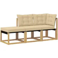 Syfax 3 stk. Sectional Sofa Einheiten Weiß