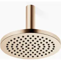 Dornbracht Regenbrause mit Deckenanbindung, Ø 220mm, flowReduce, 28668970-46, Farbe: Champagne gebürstet