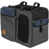 Trixie Rucksack & Tasche Tara 2 in 1 - Grau/Blau
