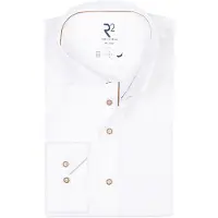 R2 Hemd Twill Weiß