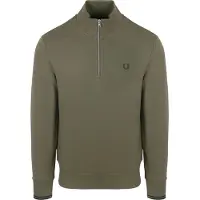 Fred perry Half Zip Pullover Olivgrün