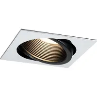Paulmann 998.81, Einbaustrahler, 1 Glühbirne(n), LED, 2700 K, 930 lm, Schwarz, Chrom