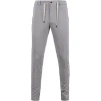 Suitable Pantalon Jersey Pied De Poule Grau - adult
