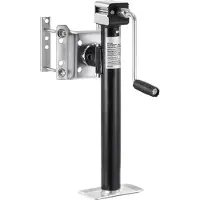 StarTech.com Anhängerheber 290-655mm - Anhängerstütze Reiseanhänger - Ausdrehstütze 2267kg - PKW Anhänger Zubehör
