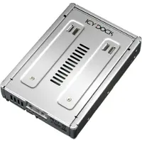Icy Dock MB982SP-1S, SECC, Silber, FCC, CE, WEEE, 101,6 mm, 146,5 mm, 25,4 mm