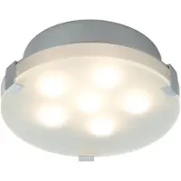 Paulmann WallCeiling Xeta dimmbar IR Fernbedienung LED 15W 200mm Chrom matt 230V Metall/Glas
