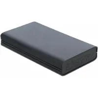DeLOCK Externes Gehäuse für 3.5″ SATA HDD mit SuperSpeed USB (USB 3.1 Gen 1), HDD-Gehäuse, 3.5", SATA, 5 Gbit/s, USB Anschluss, Schwarz