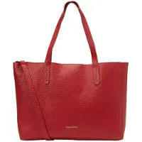 Marc O'Polo Umhängetasche Laptop Sleeve Busin Shopper Shiny Red rot