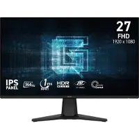 MSI Gaming Monitor, G275L E14, 27 Zoll, FHD, 144Hz, 1ms, IPS Panel, Adaptive Sync, HDR Ready