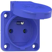PC Electric 108-0bc Schutzkontakt-Steckdose IP54 Blau