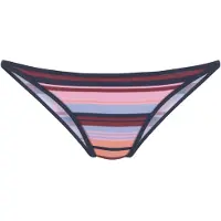 s.Oliver Bikini-Hose "Pasta", Damen, Gr. 38, N-Gr, bunt (navy, rose gesteift), Recycling-Polyamid, gestreift, kontrastfarbene Details, Badehosen Bikini-Hose, in trendiger Streifen-Optik