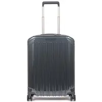 Piquadro PQ-Light Ultra slim Kabinen-Hartschalentrolley schwarz