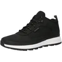 Timberland Sneaker "FIELD TREKKER - LOW LACE SNEAKER", Herren, Gr. 41,5, schwarz-weiß (schwarz), Leder, Schuhe Sneaker, Wintersneaker, Sneaker, Winterschuhe