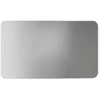 Sapho ISHAPE Spiegel mit Schnittkante 100x50cm, Rechteck, abgerundete Ecken, CU free