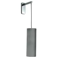 Azzardo Wandleuchte Almeria grau AZ2613 E27 1x60W IP20 12cm grau