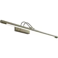 LINDBY LED-Bilderleuchte Mailine, 69cm, altmessing, Schalter