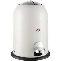 Wesco Mini Master 6 L Mülleimer Silber Silber One Size