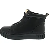 Marco Tozzi Damenschuhe Für lose Einlagen Schnürstiefel Schwarz Freizeit
