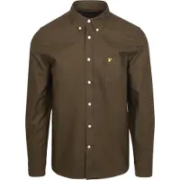Lyle & Scott Plain Oxford Langarmhemd