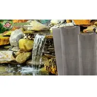 Aquagart 110cm x 40cm Edelstahlgewebe für Siebfilter Bogensieb Sieb Teich