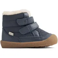 Wheat - Kid's Lauflern-Stiefel Daxi Wolle Tex - Winterschuhe Gr 25 blau