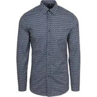 Suitable Hemd Print Navy