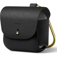 Elago Lederhülle für AirPods 3 Schwarz