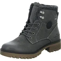 Tom Tailor Damen Schnürboot grau