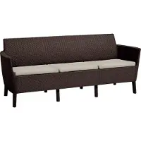 Keter Garten-Sofa Salemo – braun