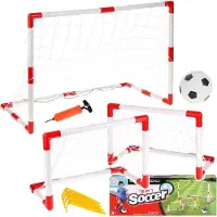 Nobo Kids 2in1 großes Tor oder 2 kleine Tore + Pumpball